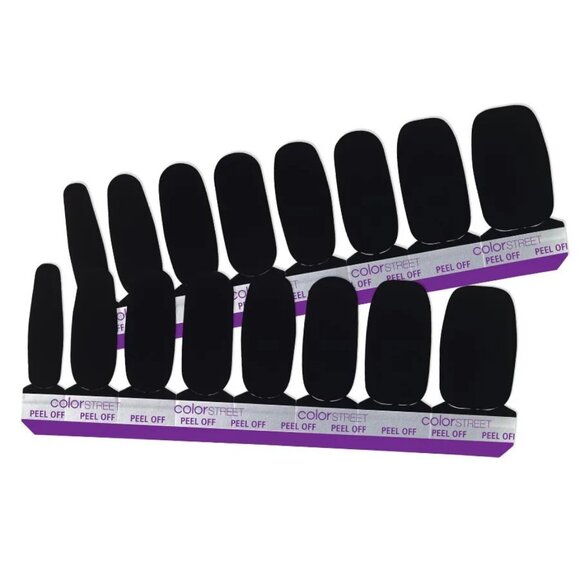 Color Street Midnight In Manhattan nail polish strips NIB - Picture 4 of 4
